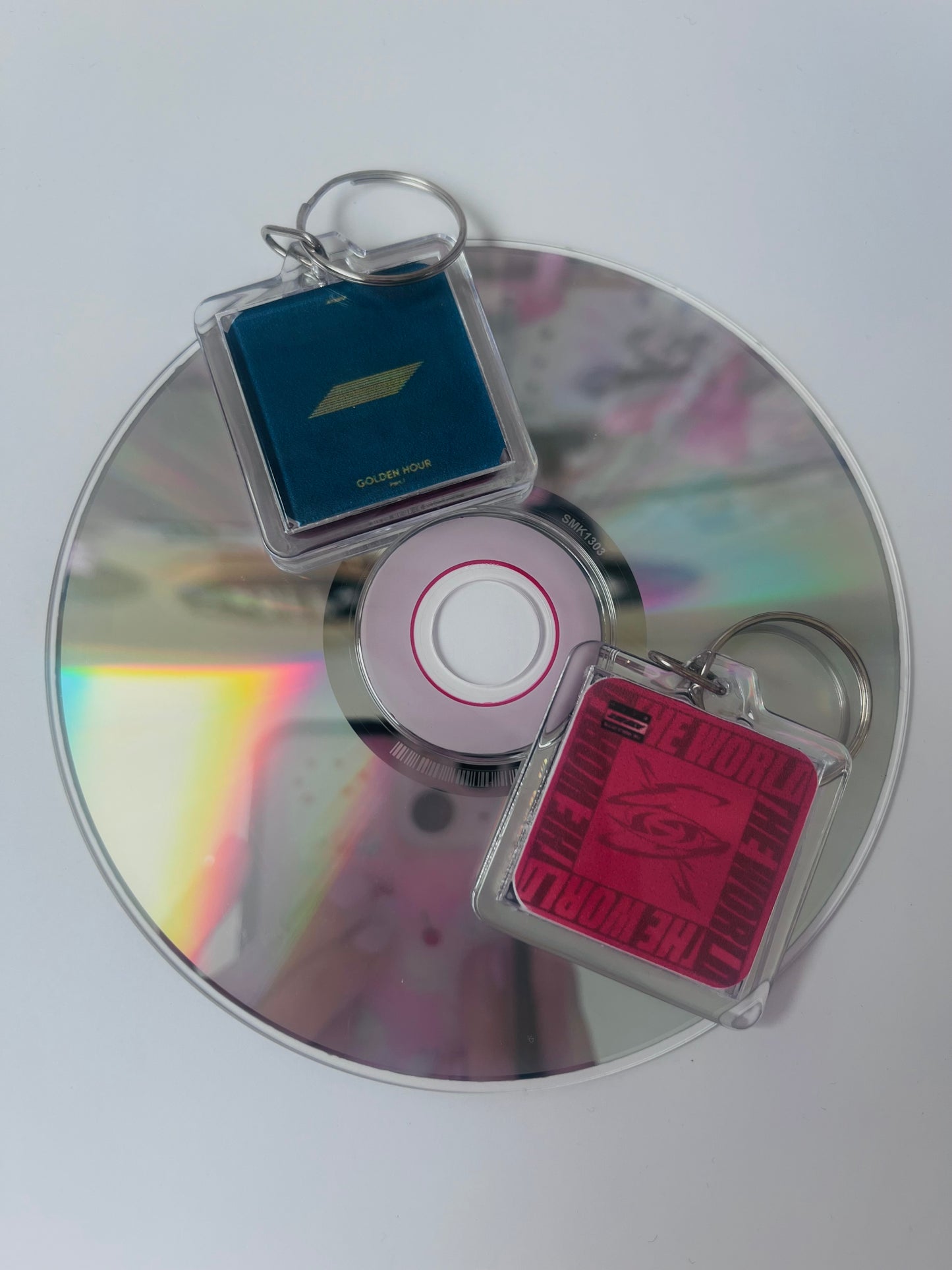 Double Sided Kpop Album Keychain