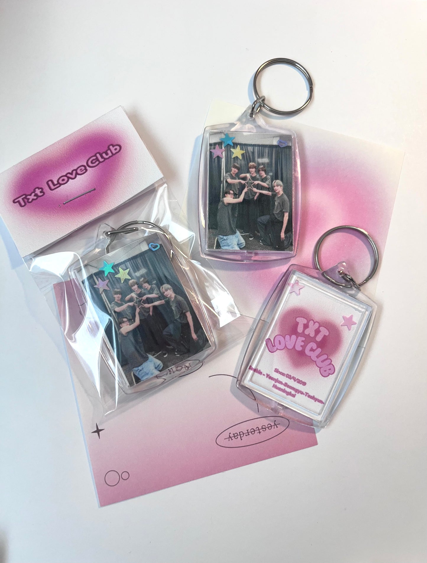 Kpop Love Club Collection Keychains