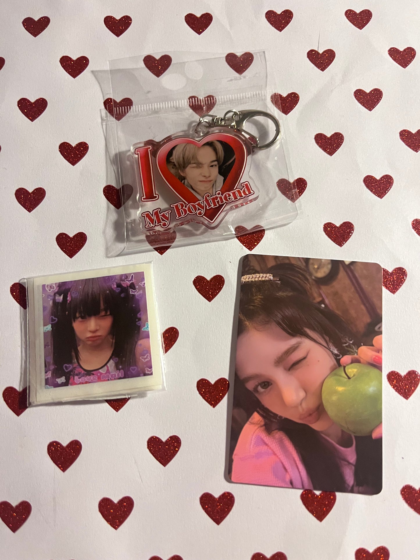 Keychain-Photocard-Sticker Bundle