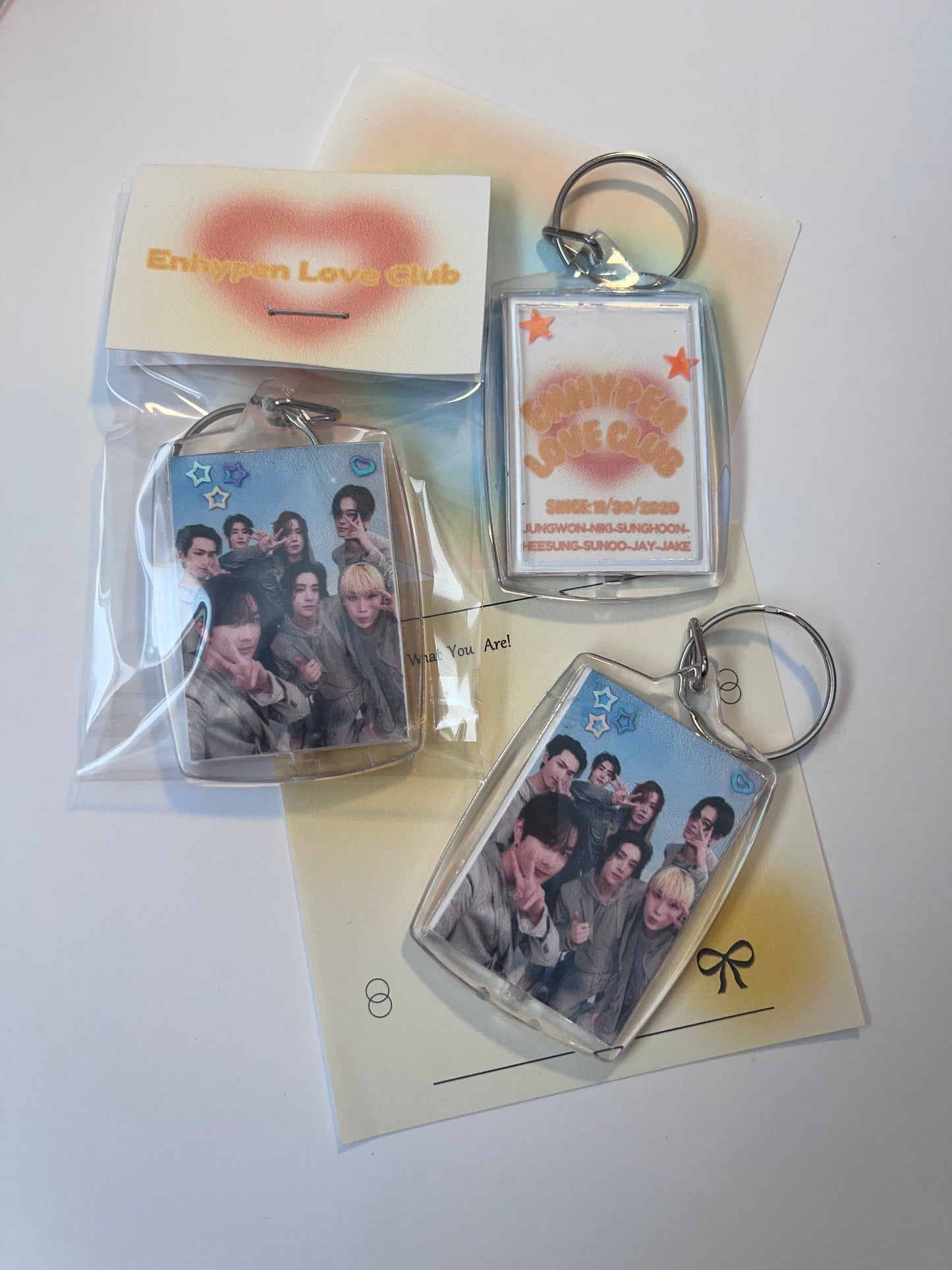 Kpop Love Club Collection Keychains