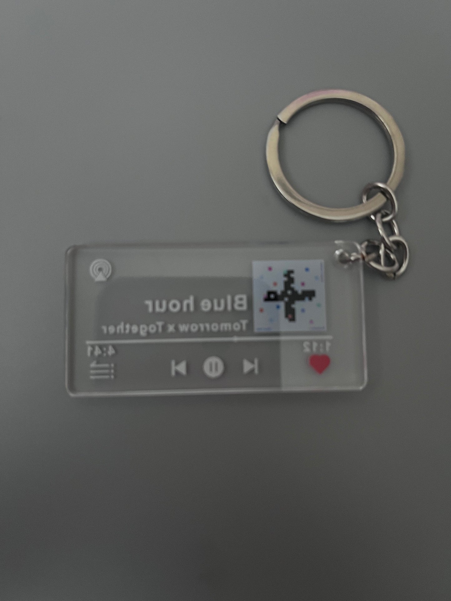 Blue Hour Spotify Keychain