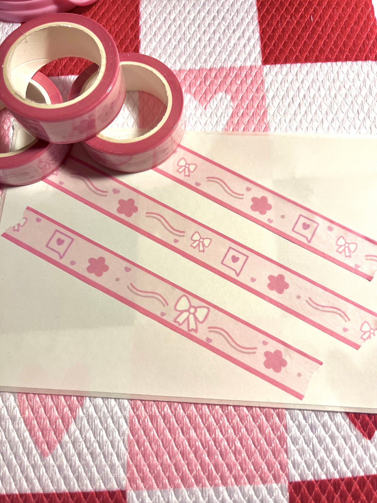 Bow Coquette Washi Tape