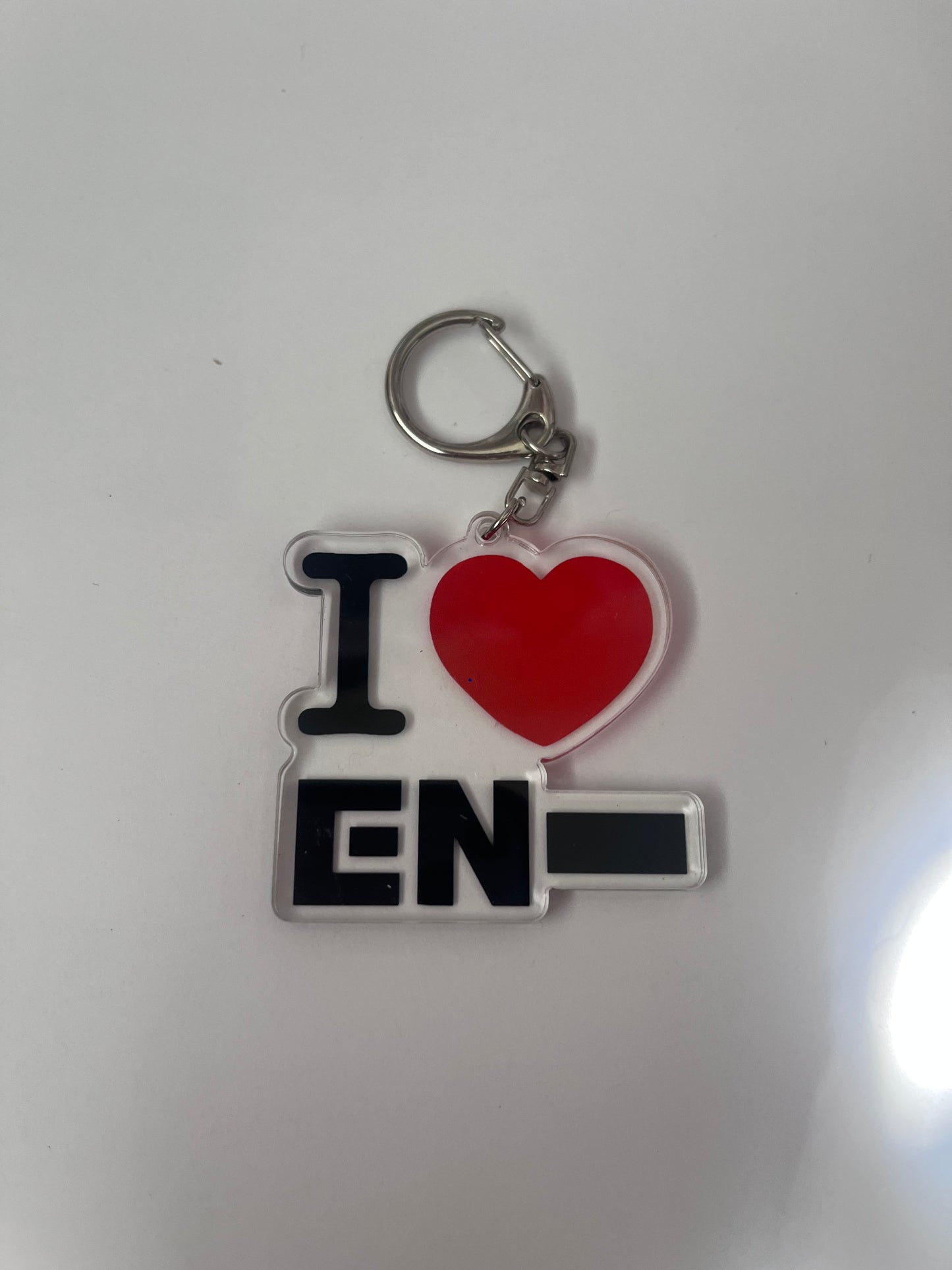 I Love Enhypen Keychain