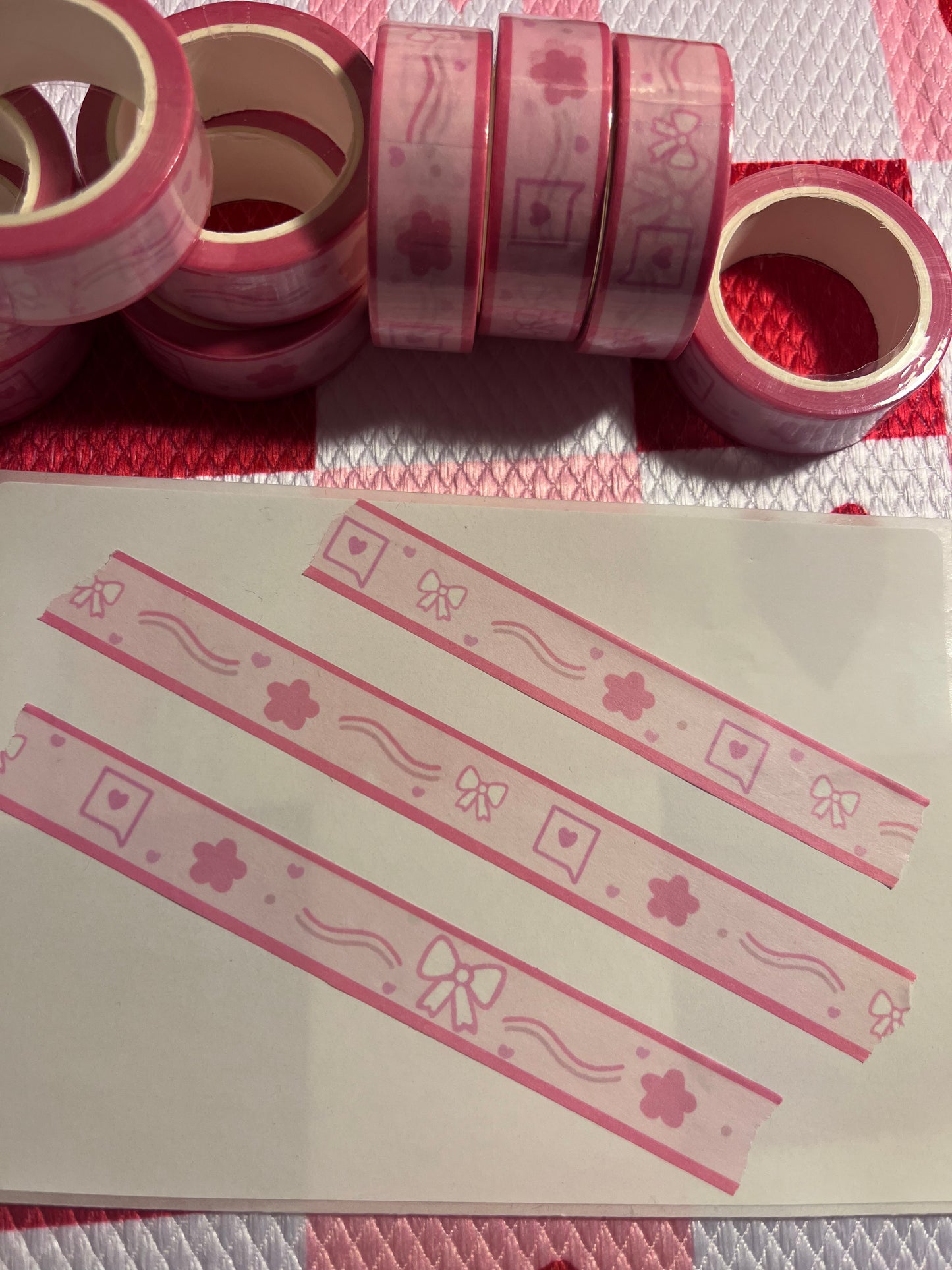 Bow Coquette Washi Tape