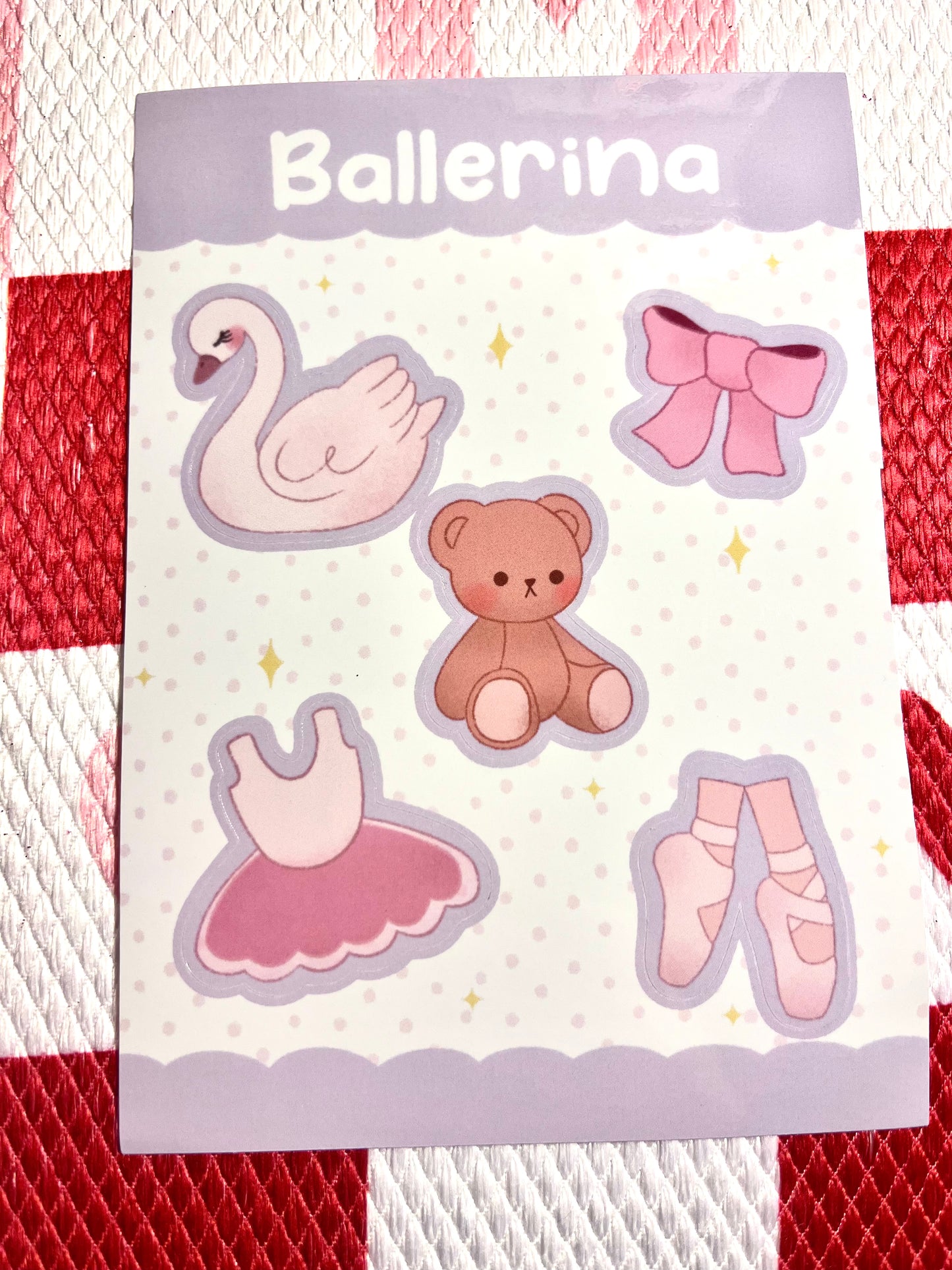 Ballerina Sticker Sheet